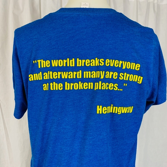 Canvas Bella Women's Blue Strong Vegas Size Small - Picture 2 of 8